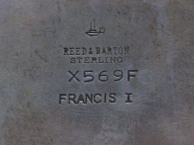 REED & BARTON 'FRANCIS I' STERLING BOWL - 4