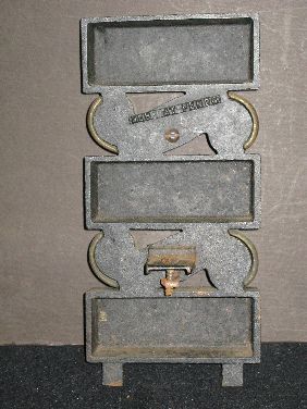 PR DONALD DESKEY IRON & BRASS ANDIRONS FOR BENNETT - 4