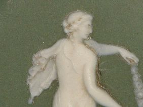 2 WEDGWOOD ONLY JASPERWARE PLAQUES - 3