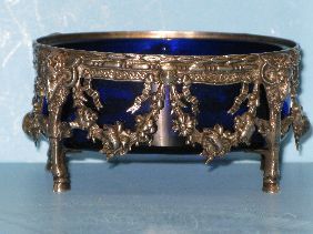PR ENGLISH STERLING FIGURAL OPEN SALTS - 2