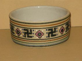 BRUSH MC COY 'ZUNIART' BOWL