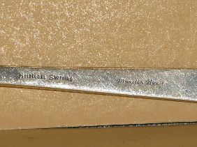 HEIRLOOM 'MANSION HOUSE' STERLING FLATWARE SET - 4