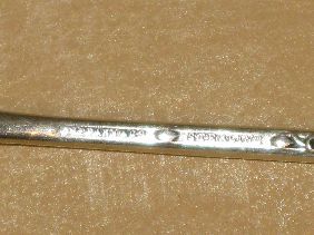 STERLING-TIFFANY VINE PICKLE FORK, WHITING TONGS - 5