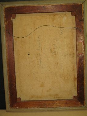 OIL 'RUE PIERRE SANTOS' SIGNED PONTOY - 5