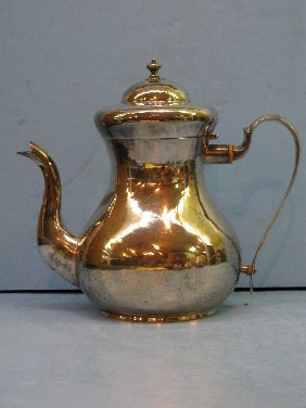 5 PC BUCCELLATI STERLING HAND HAMMERED TEASET - 3