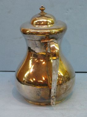 5 PC BUCCELLATI STERLING HAND HAMMERED TEASET - 4