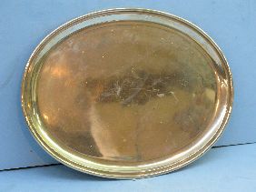 BUCCELLATI 800 SILVER OVAL TRAY