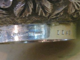 SCHOFIELD REPOUSSE STERLING MUFFINEER - 6