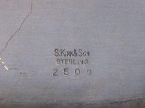S KIRK & SON REPOUSSE STERLING OPEN VEGETABLE - 4
