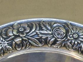 S KIRK & SON REPOUSSE STERLING FRUIT BOWL - 3