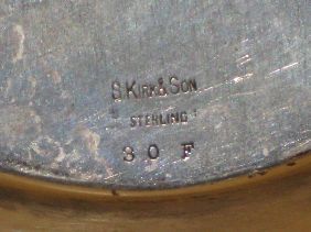 S KIRK & SON REPOUSSE STERLING FRUIT BOWL - 5