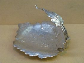 REDLICH STERLING FOOTED GRAPE STAND - 2