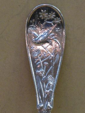 6 TIFFANY & CO 'JAPANESE' STERLING TEASPOONS - 3