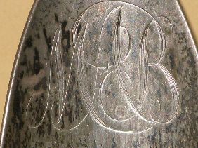 S KIRK & SON REPOUSSE STERLING SHOE HORN - 3