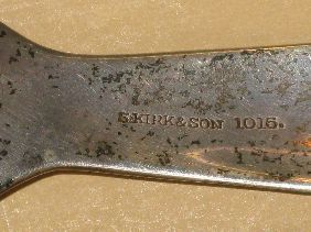 S KIRK & SON REPOUSSE STERLING SHOE HORN - 4