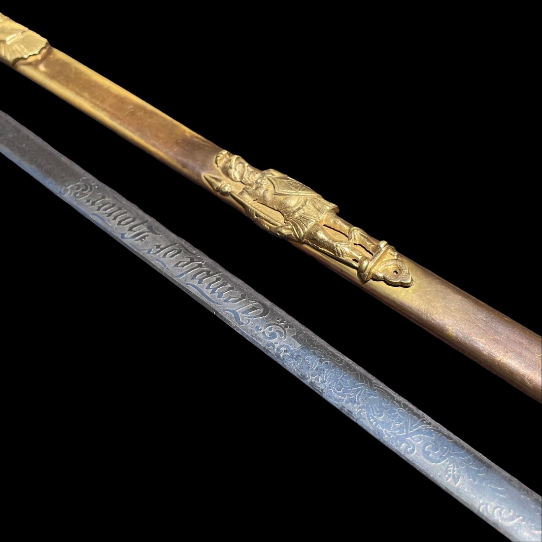 33rd Level Masonic Order Templat Sword & Sheath - 2