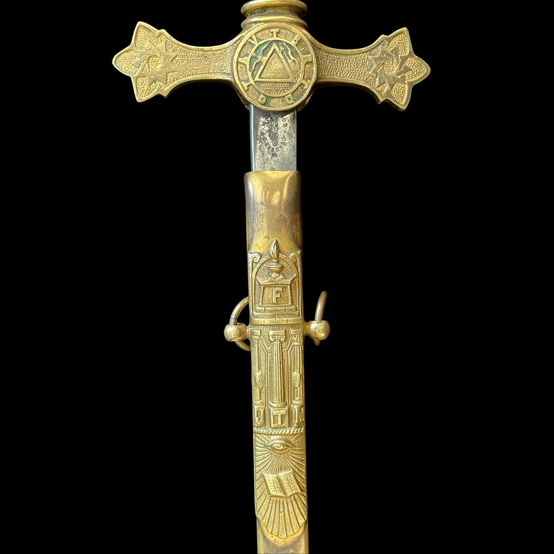 33rd Level Masonic Order Templat Sword & Sheath - 9