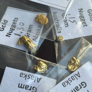 3.01 Grams total Pure 24k Gold Nuggets