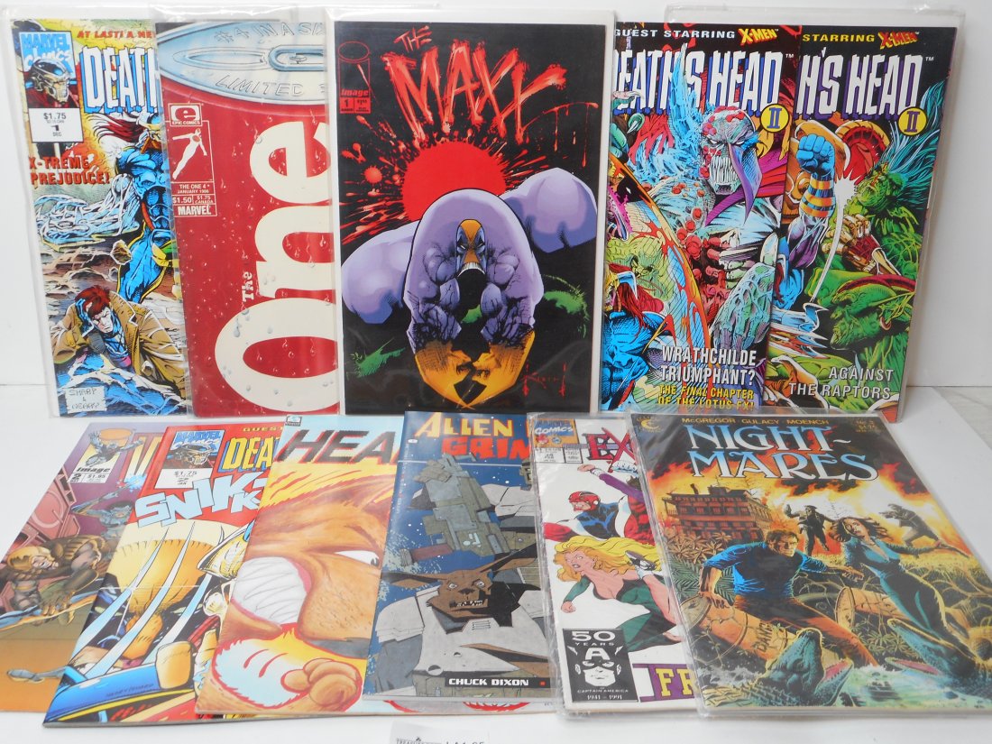 Various Comic Books - DC, Marvel, Image, Eclipse, Epic, Discovery and others (1 of 6)