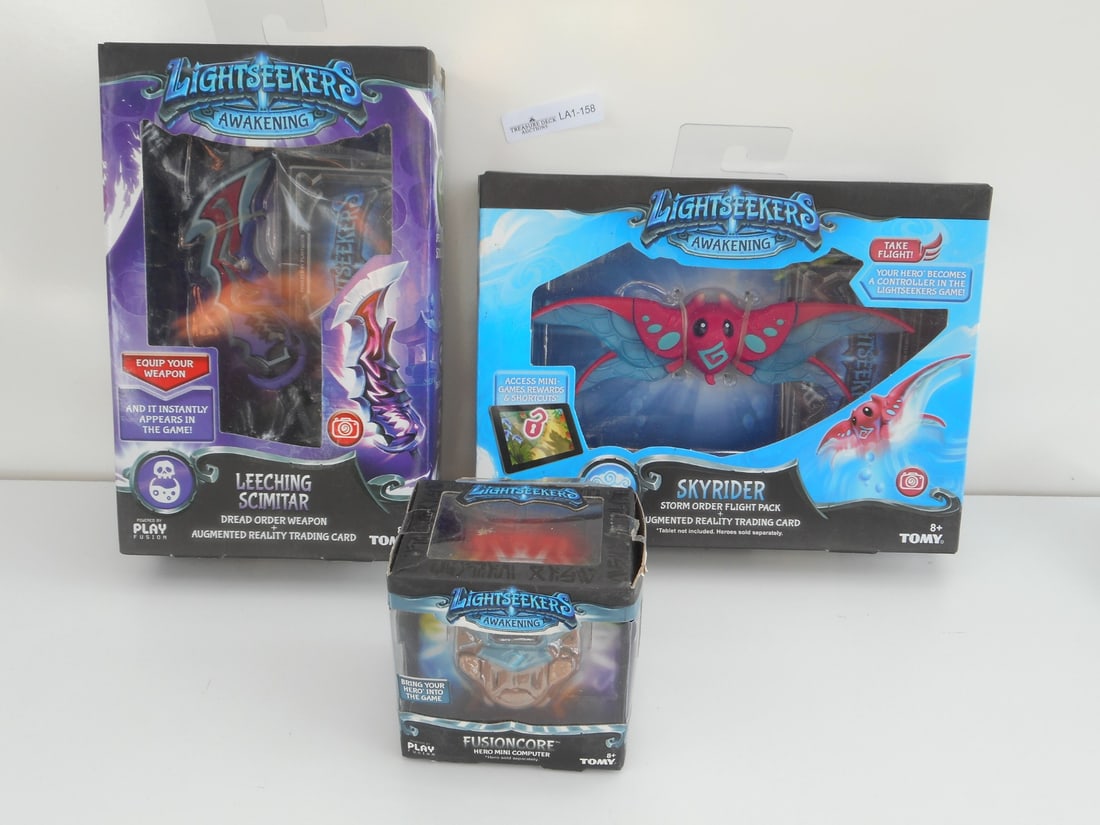 Lightseekers Awakening AR Augmented Reality Game Toys, Cards, Weapons, New In Box (1 of 4)