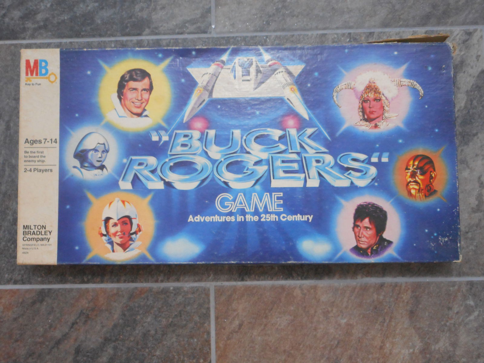 1979 Milton Bradley BUCK ROGERS Board Game, Unplayed, Box has some wear and tear (1 of 4)