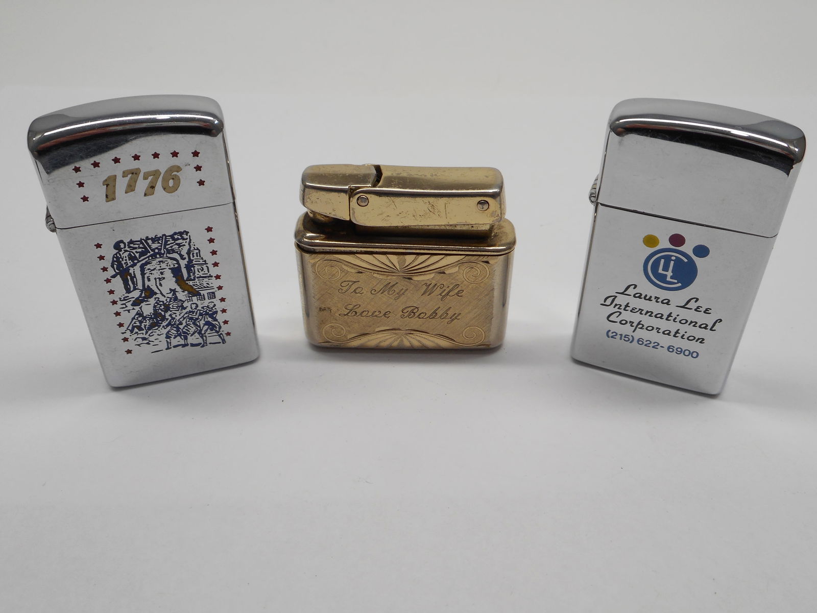 Zippo and Kreisler Butane Lighters, Lot of 3 lighters (1 of 7)