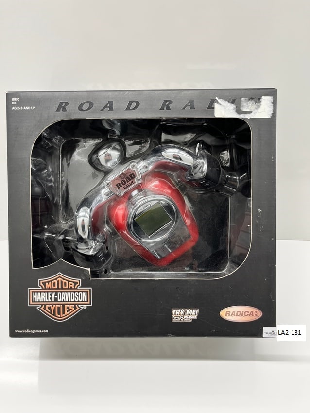Awesome Harley Davidson Road Rally Electronic Game, New In Box, Unopened, minor wear on box (1 of 6)