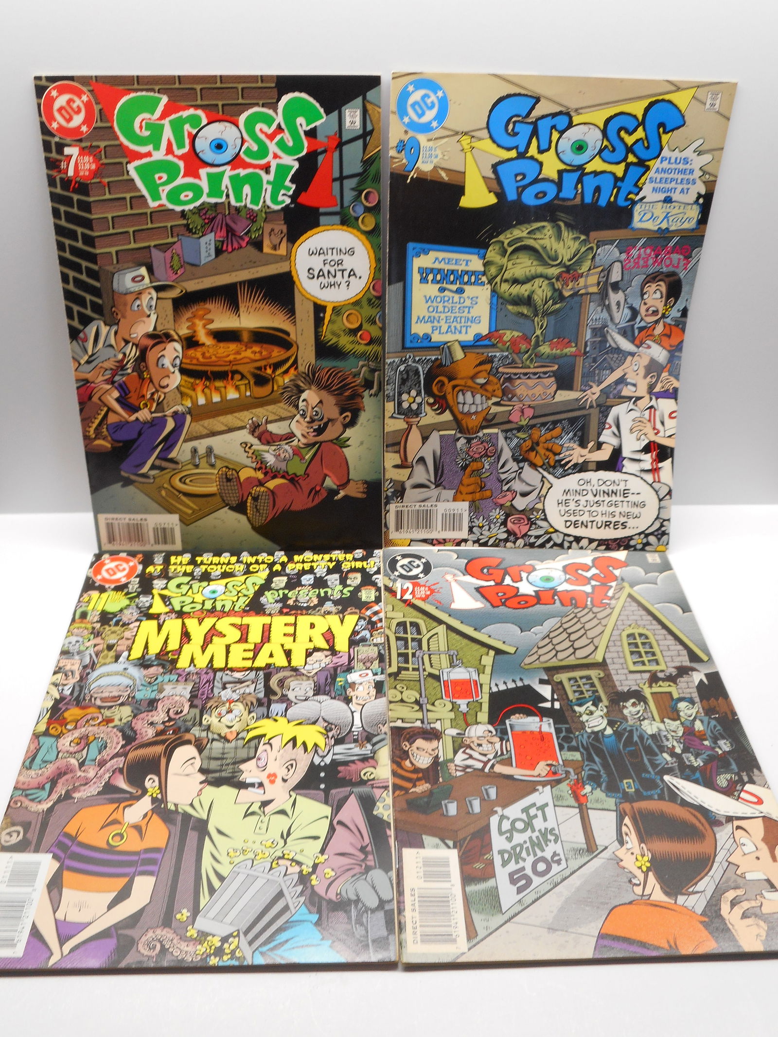 Collection of Four DC Comics GROSS POINT Books, Issues 7,9,11,12 (1 of 4)