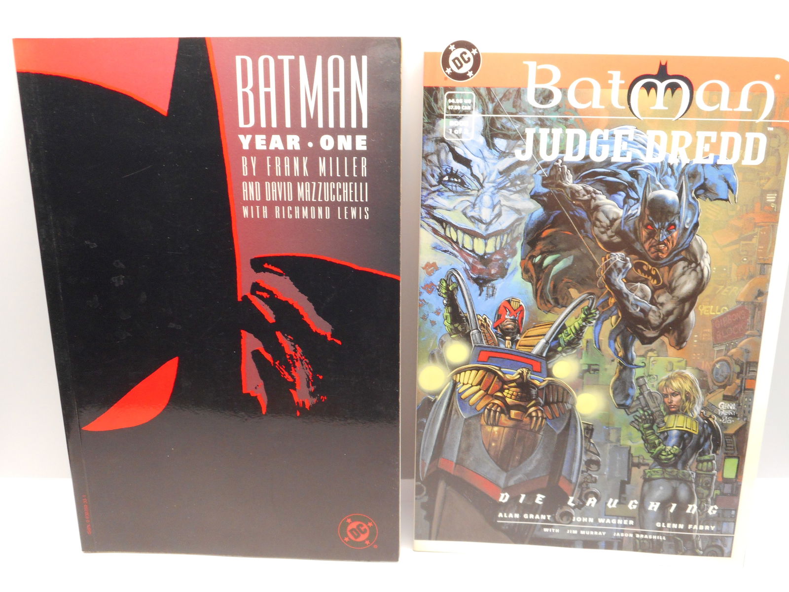 BATMAN Year One by Frank Miller and Batman JUDGE DREDD Book 1 of 2, DC Comics (1 of 3)