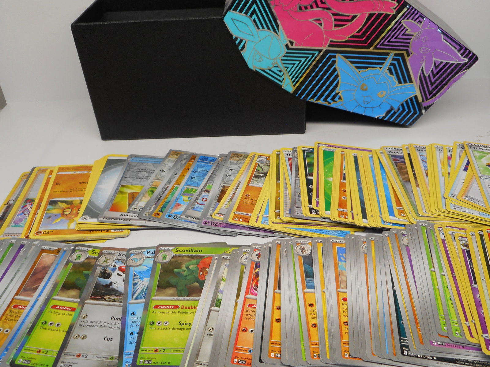 Pokemon TCG Cards in Sword & Shield Evolving Skies Open Box, Some Holos/Rev Holos, not complete set: Bidding on this item will be indication that the Bidder acknowledges that they have read and agreed to the Terms and Conditions posted to this Auction