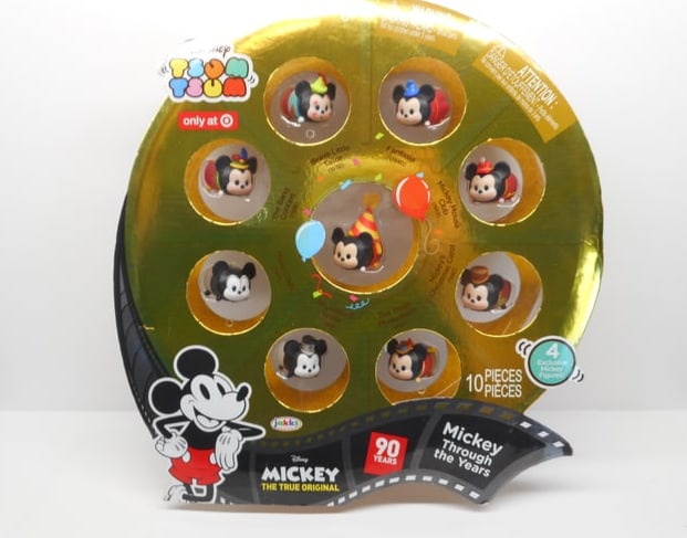 Disney Movie Reel Case with Mini Tsum Tsum 10 pc Mickey Through the Years with 4 Exclusive Figures: Bidding on this item will be indication that the Bidder acknowledges that they have read and agreed to the Terms and Conditions posted to this Auction