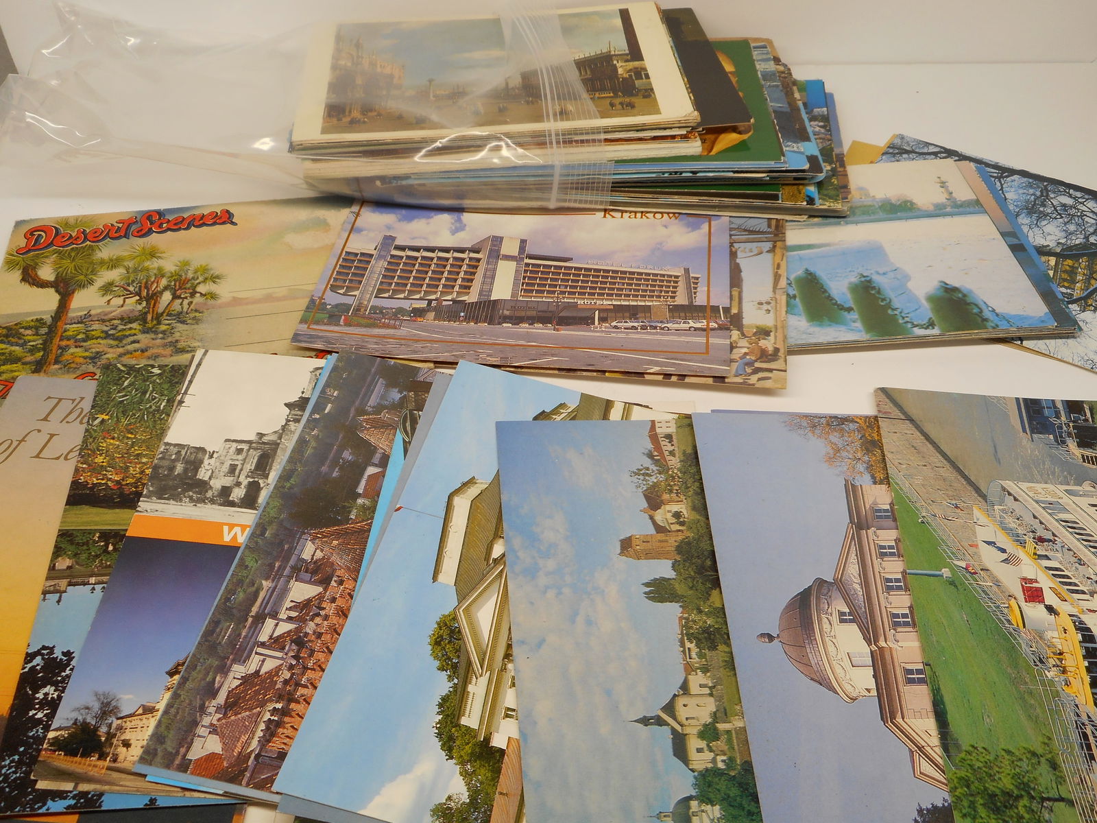 Large Collection of Postcards from Many Countries, Souvenir Postcard Books, A few used/stamped (1 of 4)