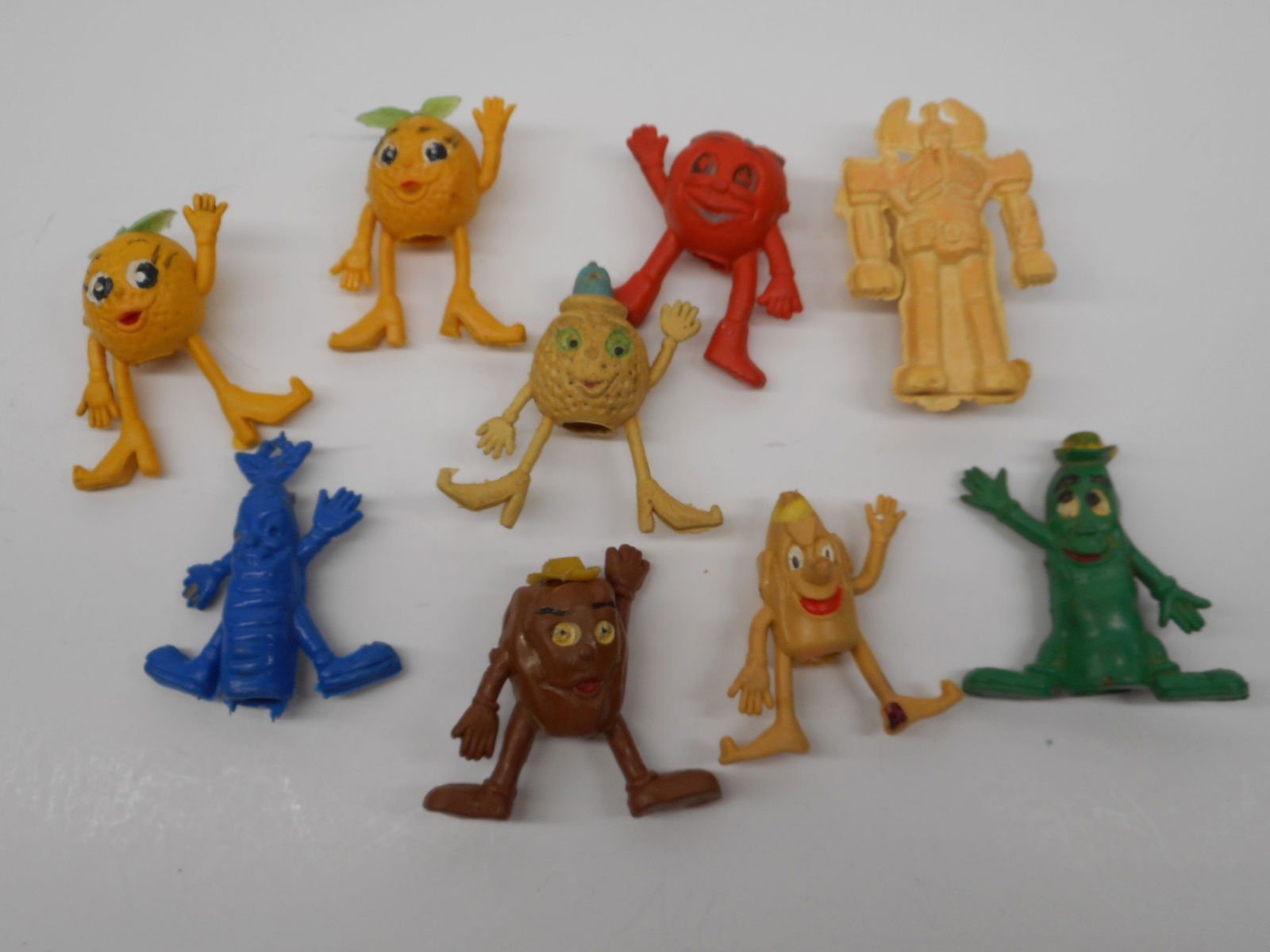 1970s Collectible Munch Bunch, Robot and others Pencil Toppers, Vintage toys (1 of 3)