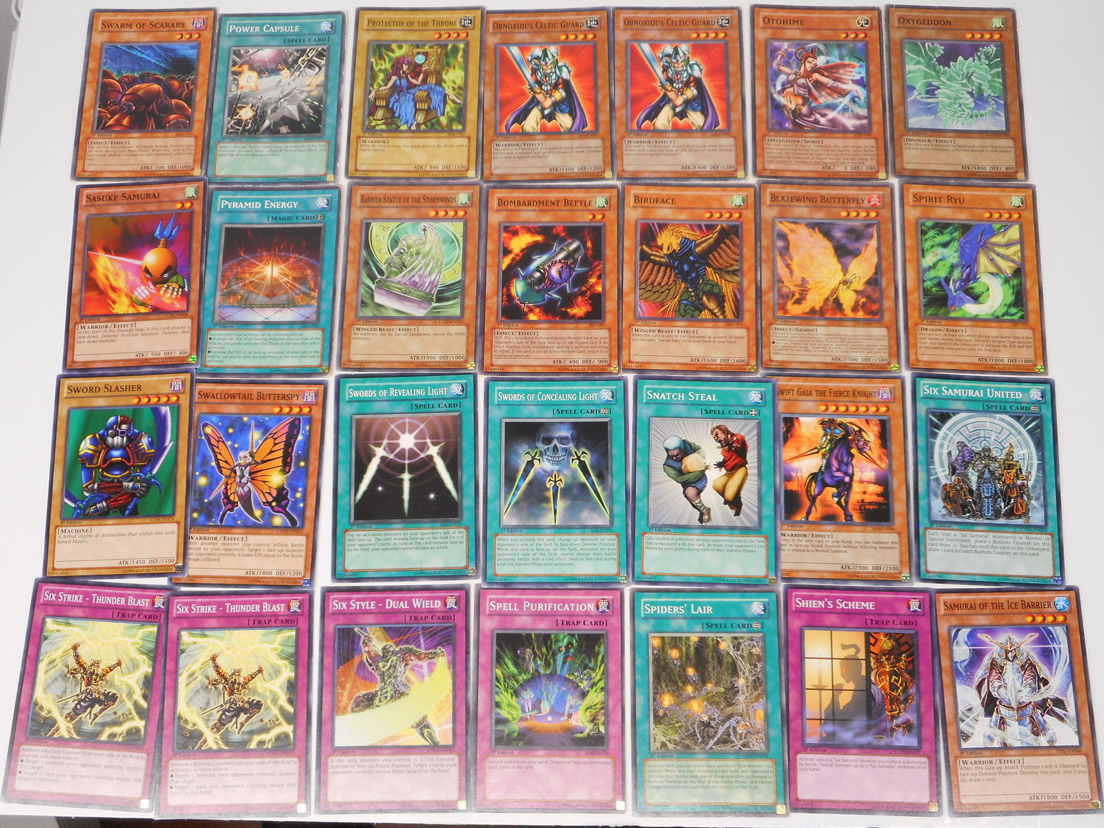 Vintage Yu-Gi-Oh! All 1st Edition Commons, Trading Card Game, TCG (1 of 6)