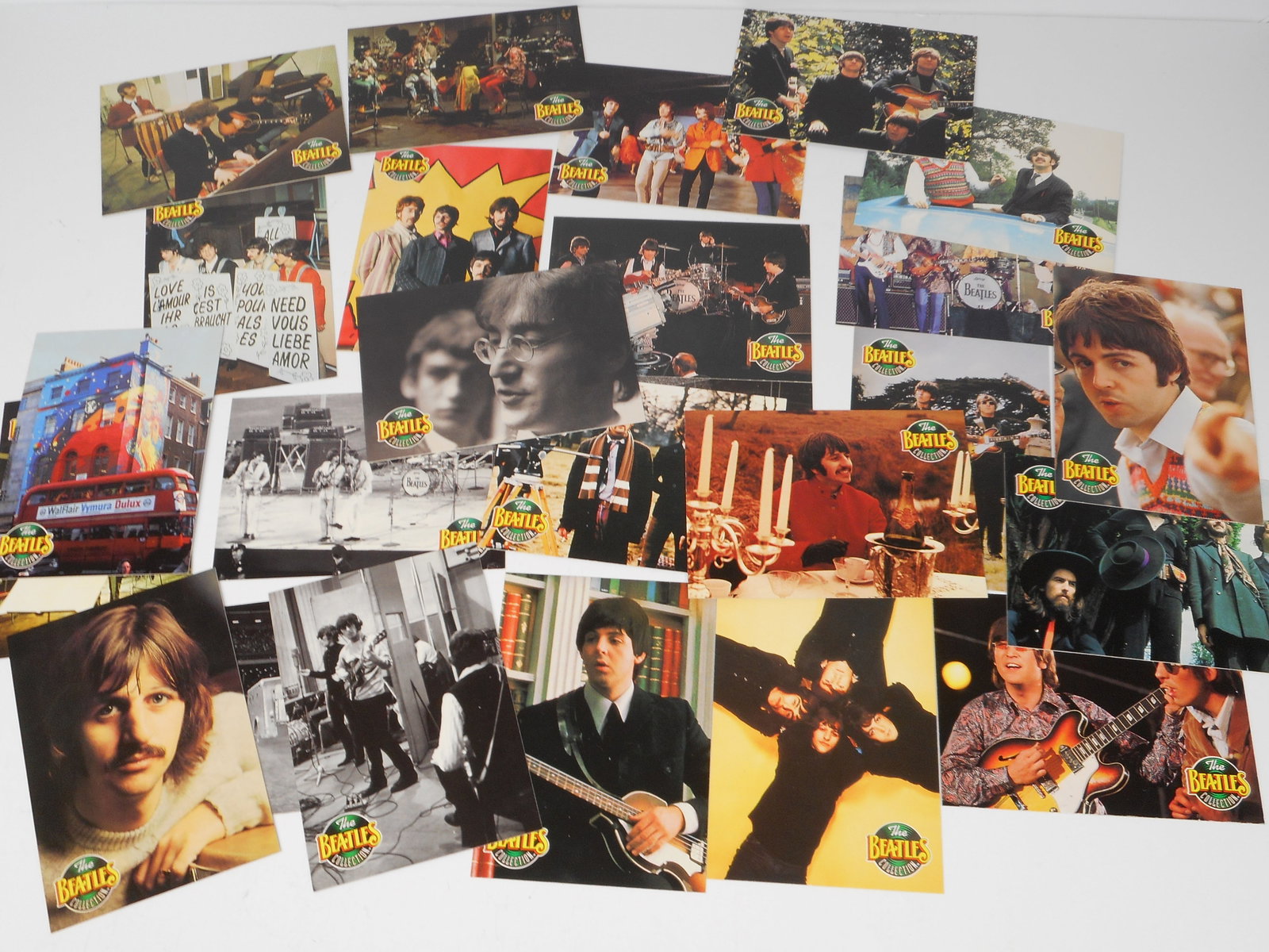 The BEATLES Collection - Glossy Trading Cards, 1993, Sharp Photos and Fun Facts: Bidding on this item will be indication that the Bidder acknowledges that they have read and agreed to the Terms and Conditions posted to this Auction