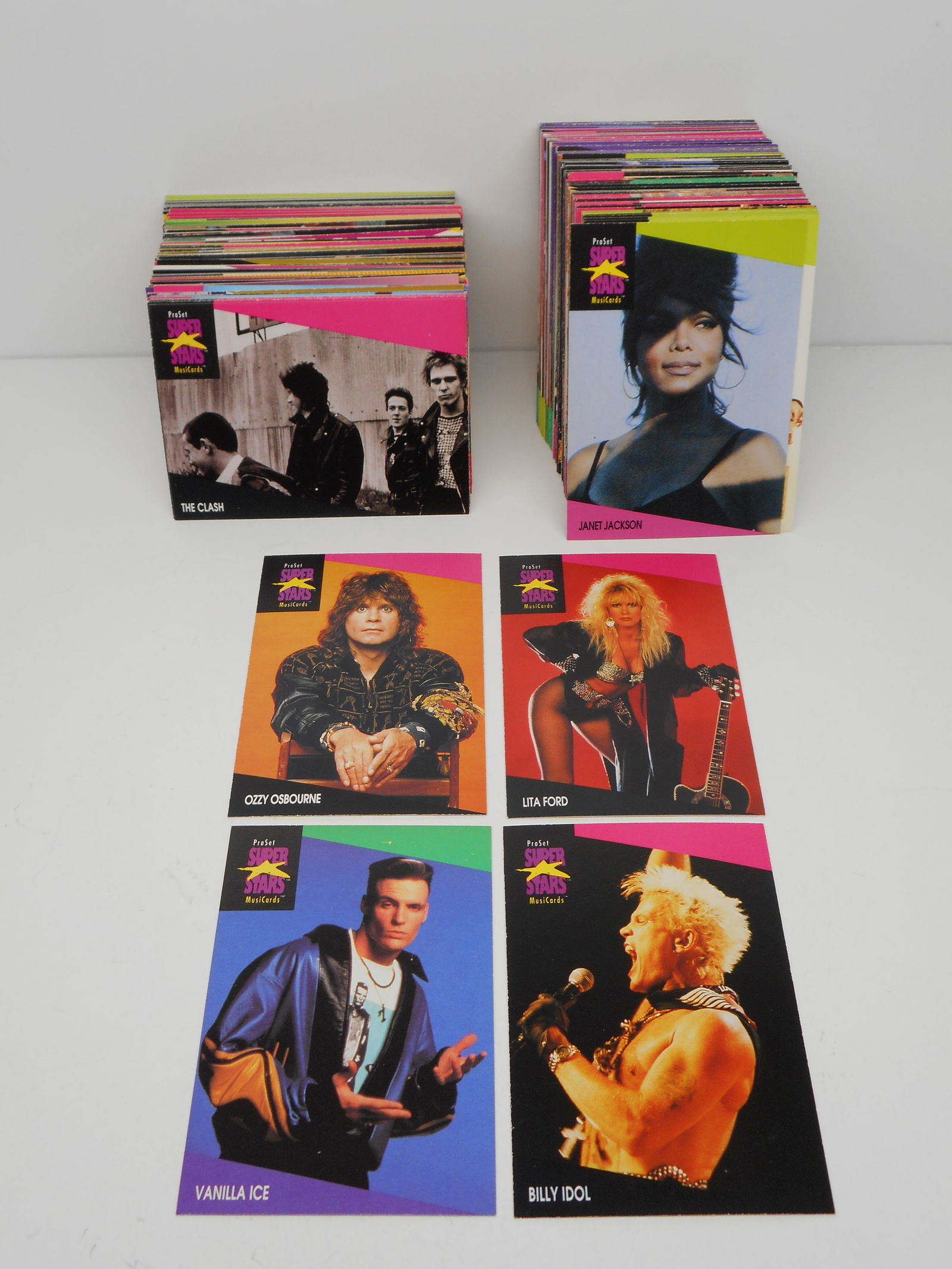 Holographic Elvis, Super Stars MusiCards & other Collector Cards of Famous Groups and Artists (1 of 3)
