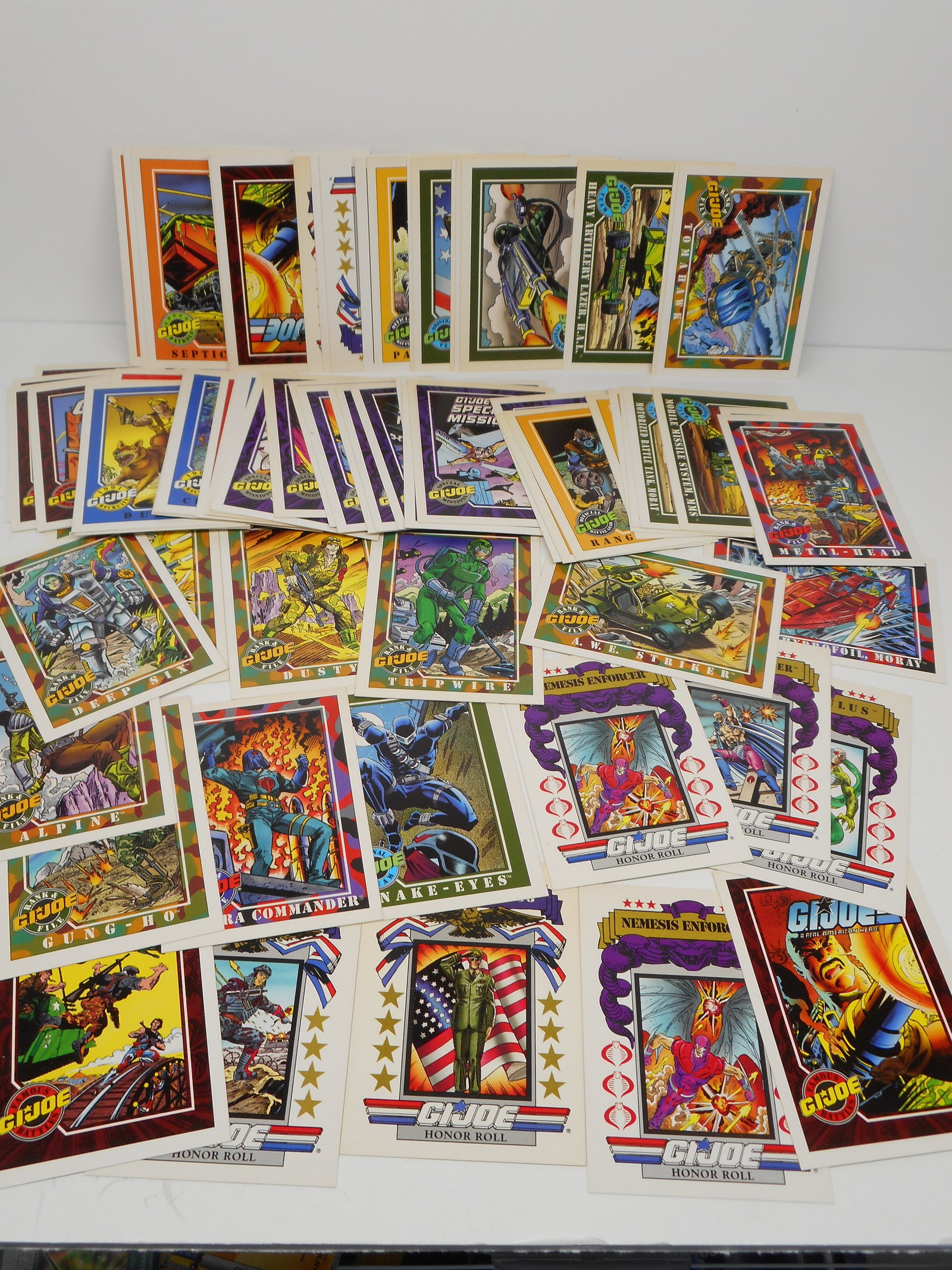 1991 GI JOE Trading Cards - Recruits, Patrols, Special Missions, Original Team and others (1 of 5)