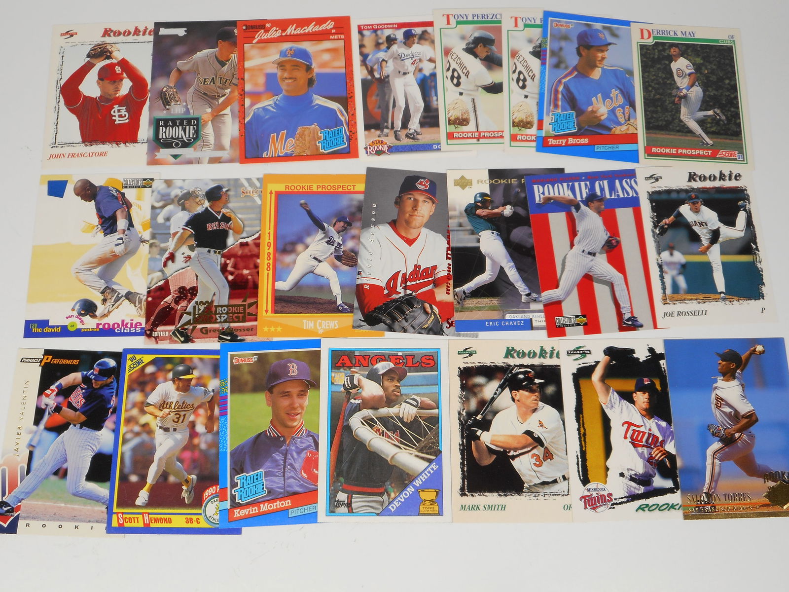 Nice Collection of Rookie and Rookie Prospect Baseball Trading Cards (1 of 5)