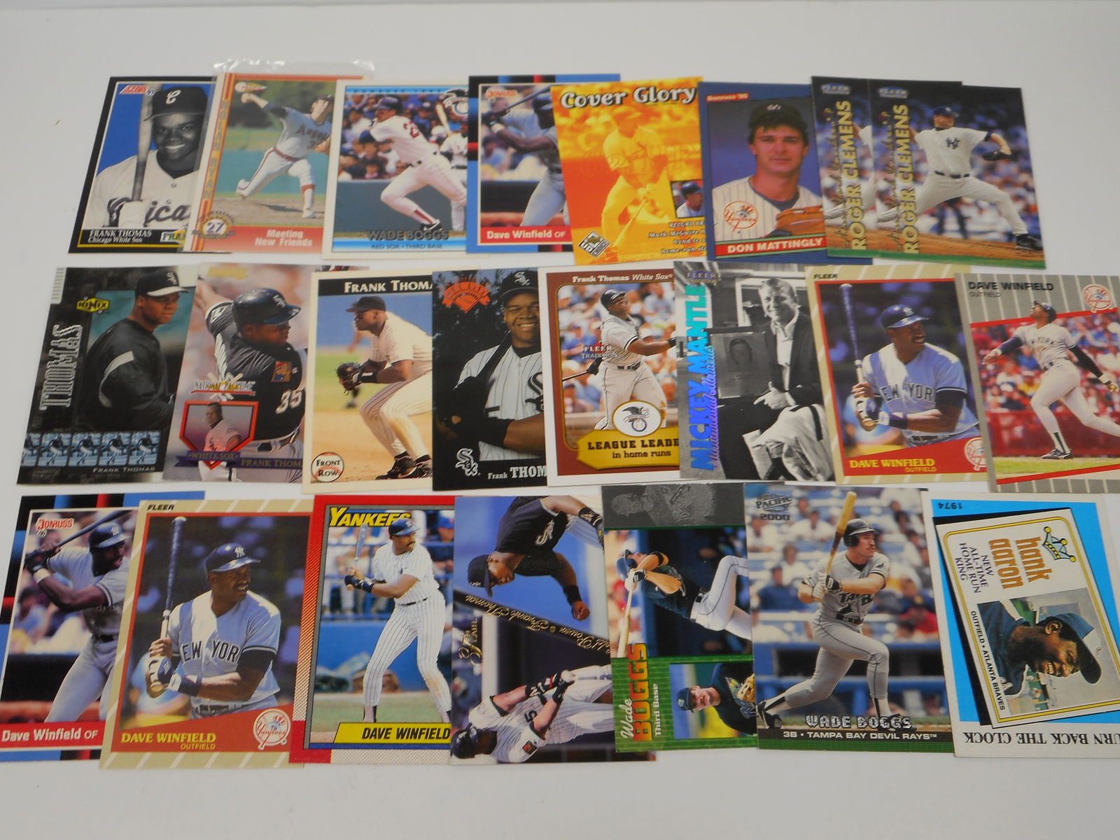 Clemens, Mattingly and Other Great Baseball Player Cards (1 of 6)