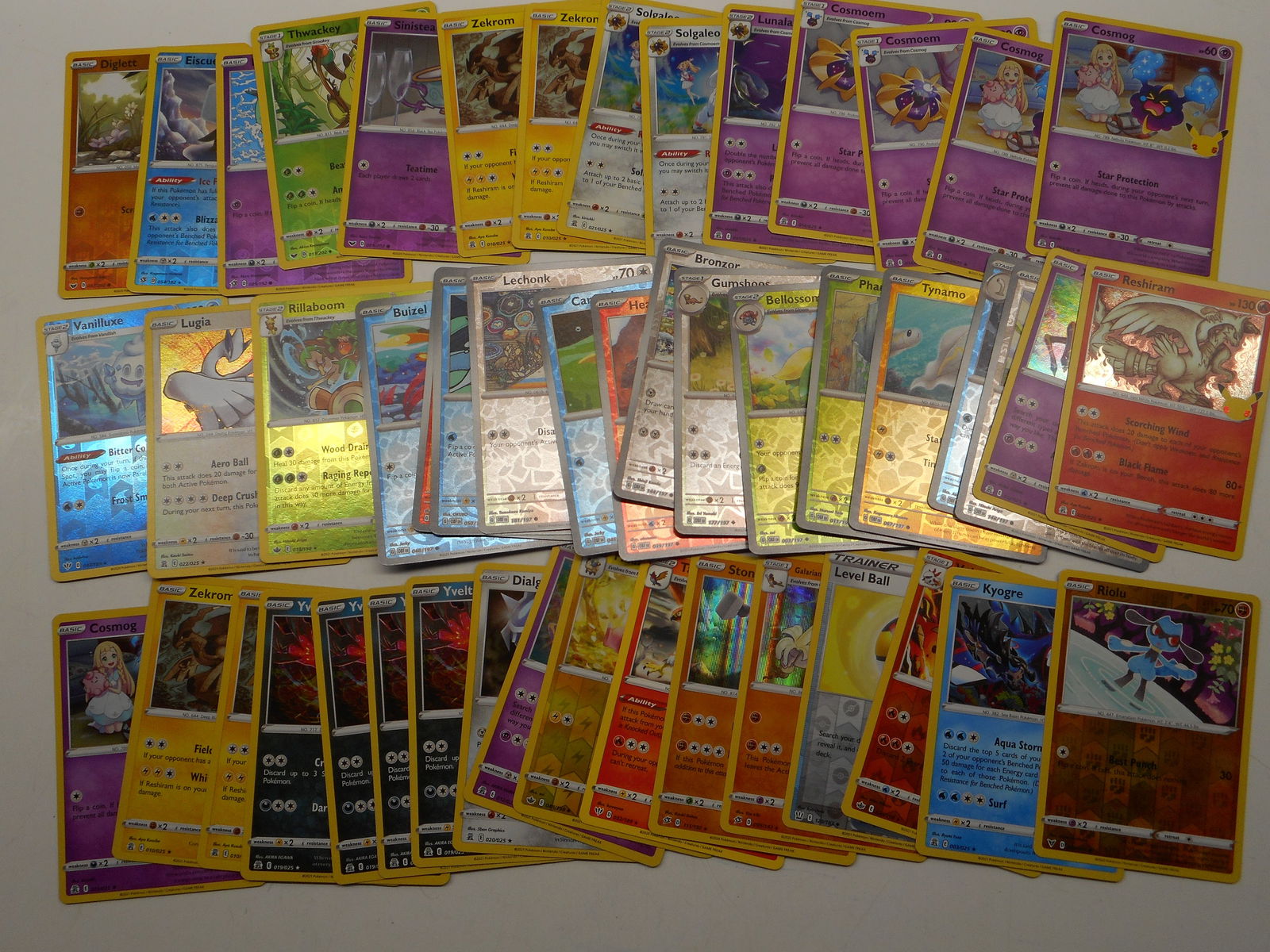 Shiny Pokemon Card Collection full of Holos and Reverse Holos, TCG (1 of 6)