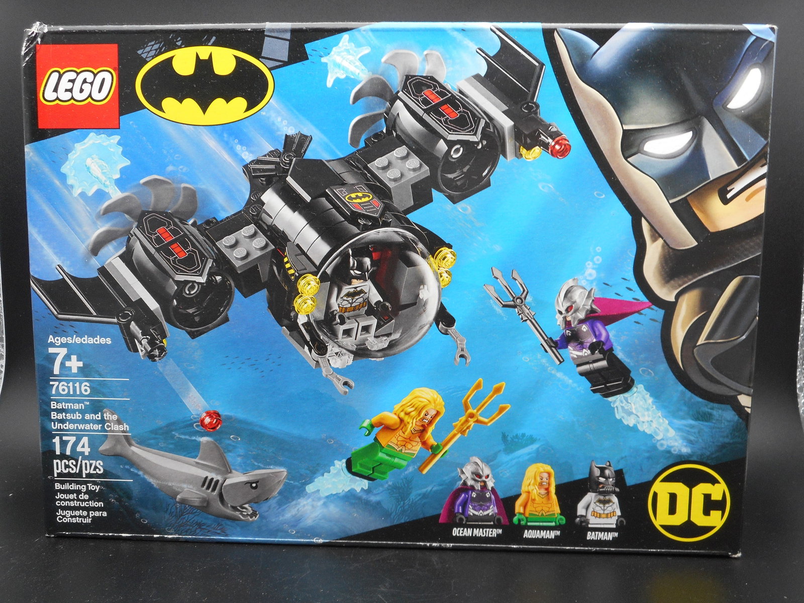 BATMAN LEGO Set 76116 - Batsub and the Underwater Clash, New in Box, Sealed: Box worn from storage Bidding on this item will be indication that the Bidder acknowledges that they have read and agreed to the Terms and Conditions posted to this Auction