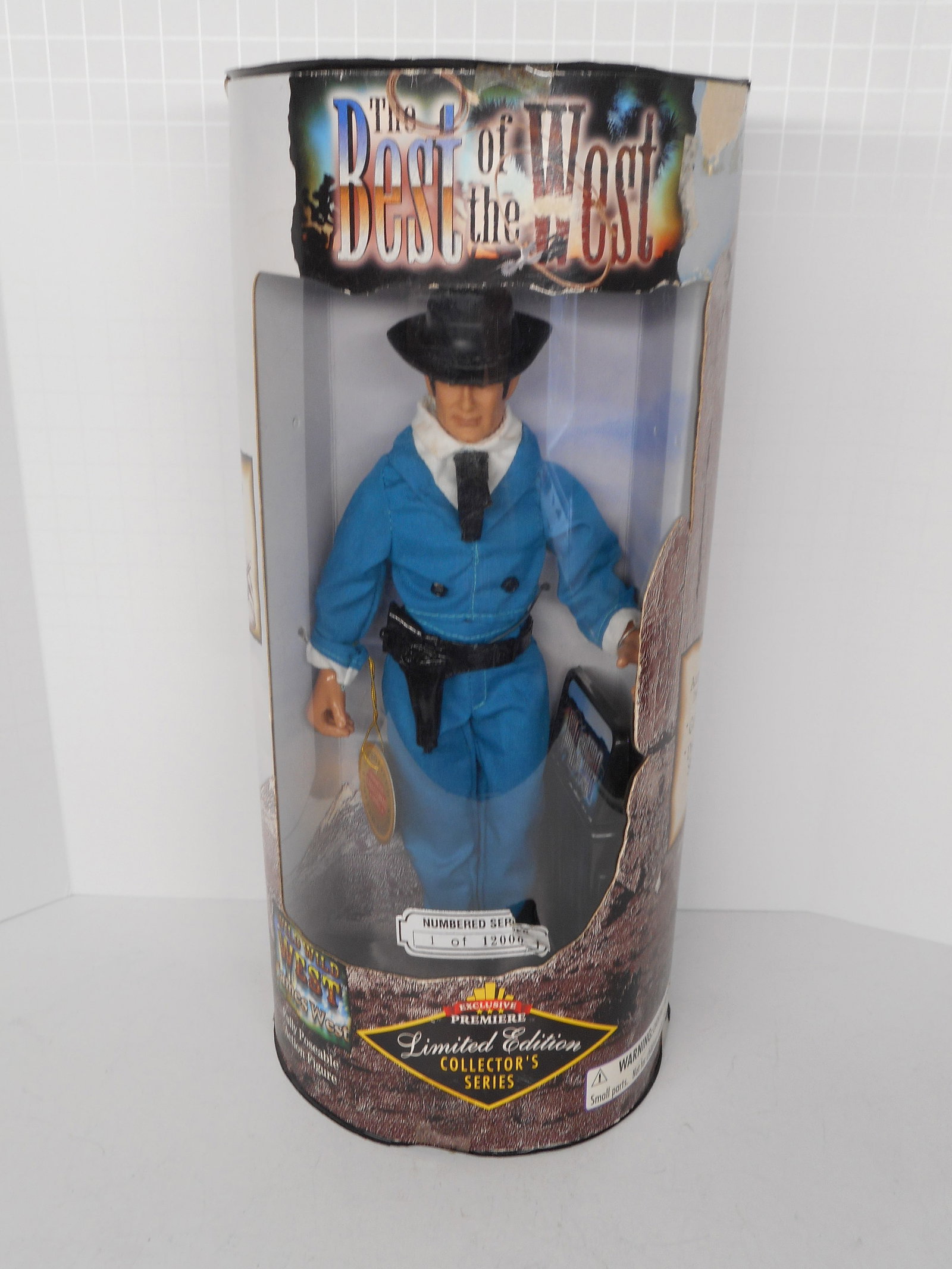 Limited Edition 1997 The Best of the West RAWHIDE James West Poseable Action Figure In Box: Bidding on this item will be indication that the Bidder acknowledges that they have read and agreed to the Terms and Conditions posted to this Auction