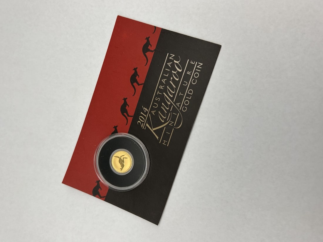 2014 Australian Kangaroo Miniature Gold Coin, Perth Mint, 99.99% Pure, 0.5g: Bidding on this item will be indication that the Bidder acknowledges that they have read and agreed to the Terms and Conditions posted to this Auction