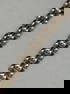Silver Panther Link Bracelet, Marked 925, 7 inches