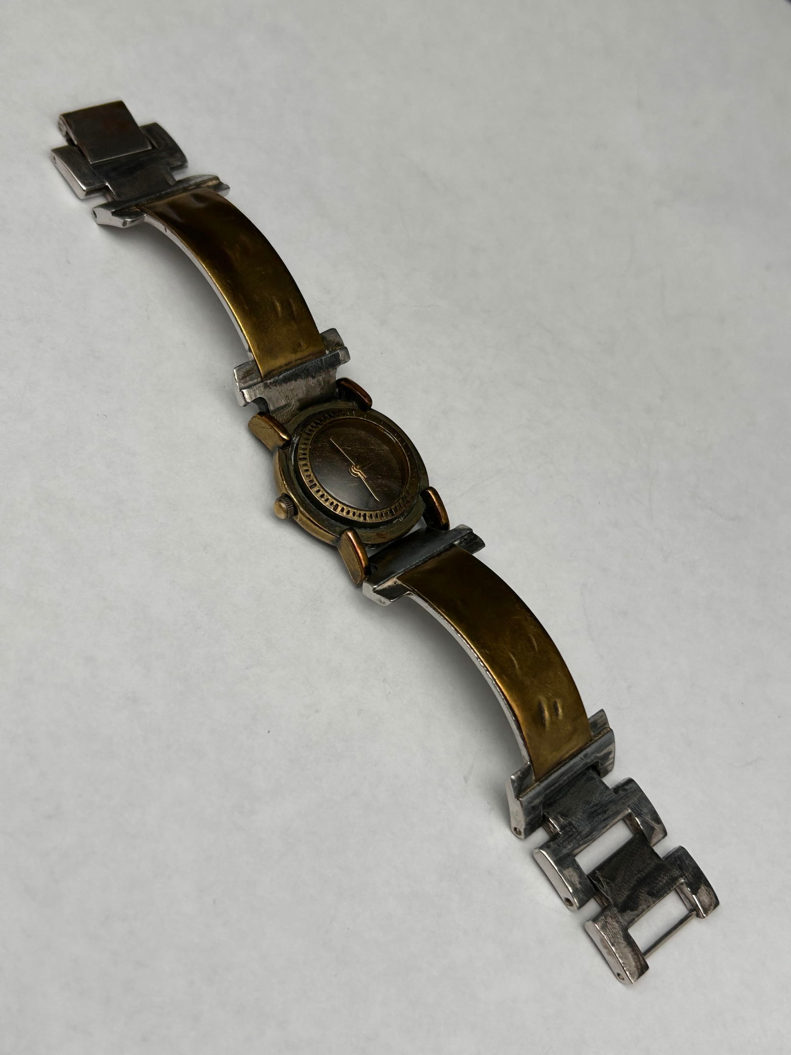 Watchcraft Eduardo Miliers Limited Edition Mixed Metal Designer Wrist Watch, Numbered, 6" (1 of 4)