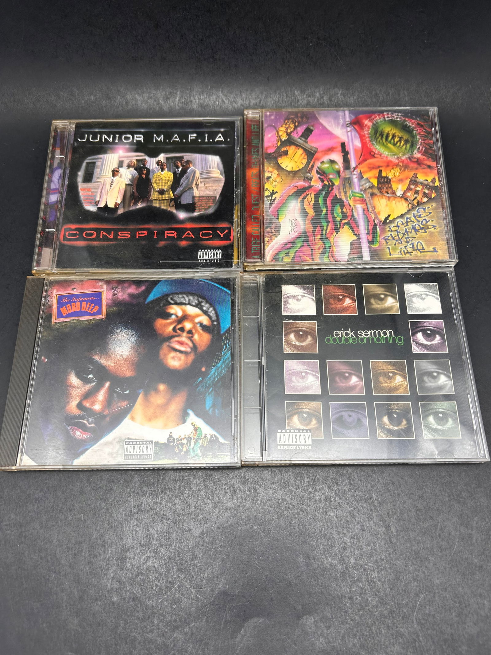 Junior M.A.F.I.A, Mobb Deep and Others - CD Collection, Compact Discs and Cases have minor wear (1 of 5)