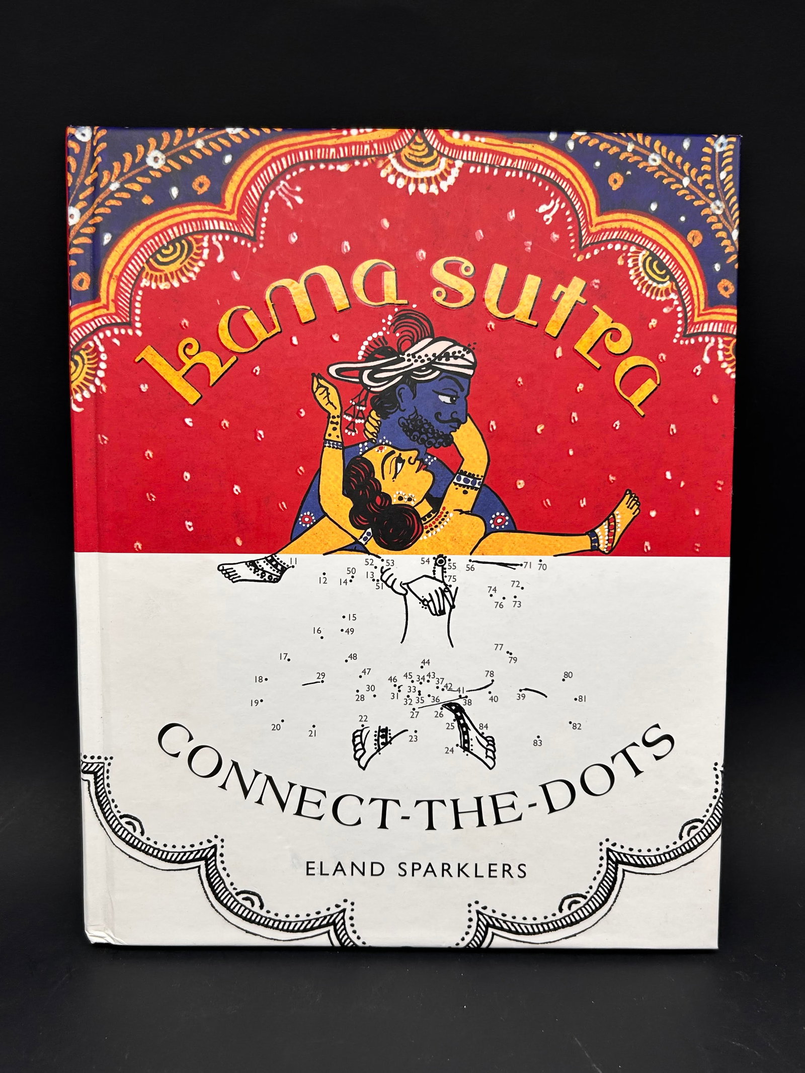 Kama Sutra Connect-The-Dots Hardcover book, By Eland Sparklers: Bidding on this item will be indication that the Bidder acknowledges that they have read and agreed to the Terms and Conditions posted to this Auction