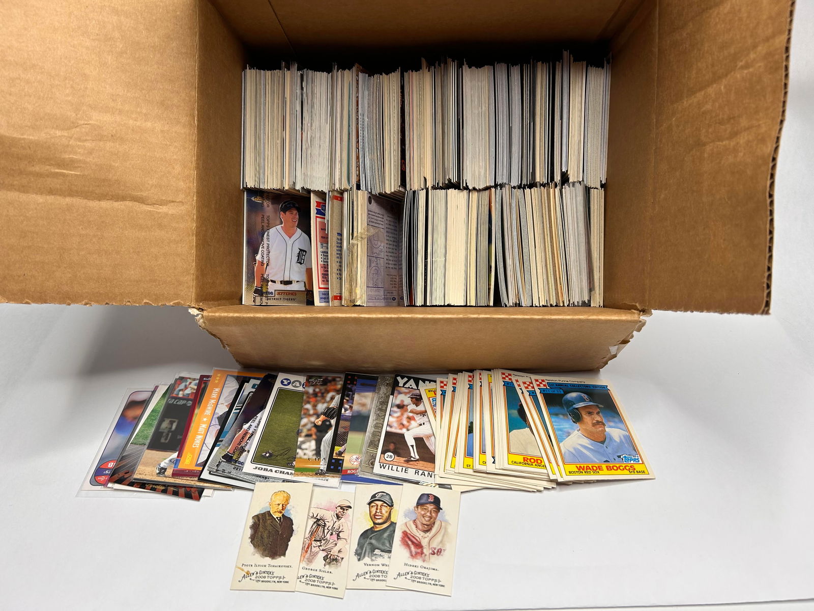 Assorted Collection of Mostly Baseball & Basketball Trading Cards, Incl. Specialty Cards, NBA, MLB (1 of 3)