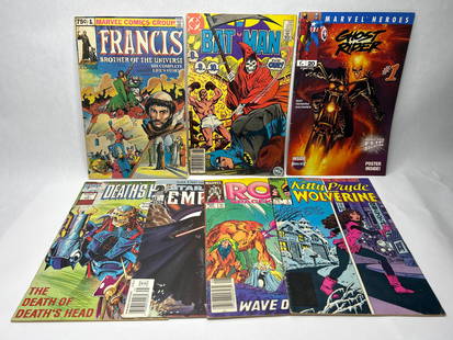 Marvel, DC & Dark Comics Assortment, Vintage Comic Books, Some Wear and Tanning from Age & Use: Bidding on this item will be indication that the Bidder acknowledges that they have read and agreed to the Terms and Conditions posted to this Auction