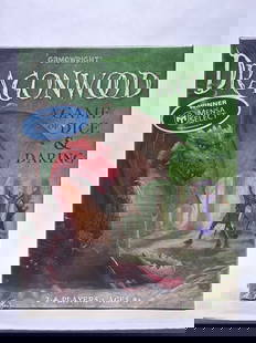 Gamewright DRAGONWOOD, A Game of Dice & Daring, Mensa Select Winner Board Game, Factory Sealed: Box corner has minor damage, see photo **Bidding on this lot is acceptance of Terms & Conditions found in the Auction Details section at the top of our Auction. Bidder agrees all questions should be s